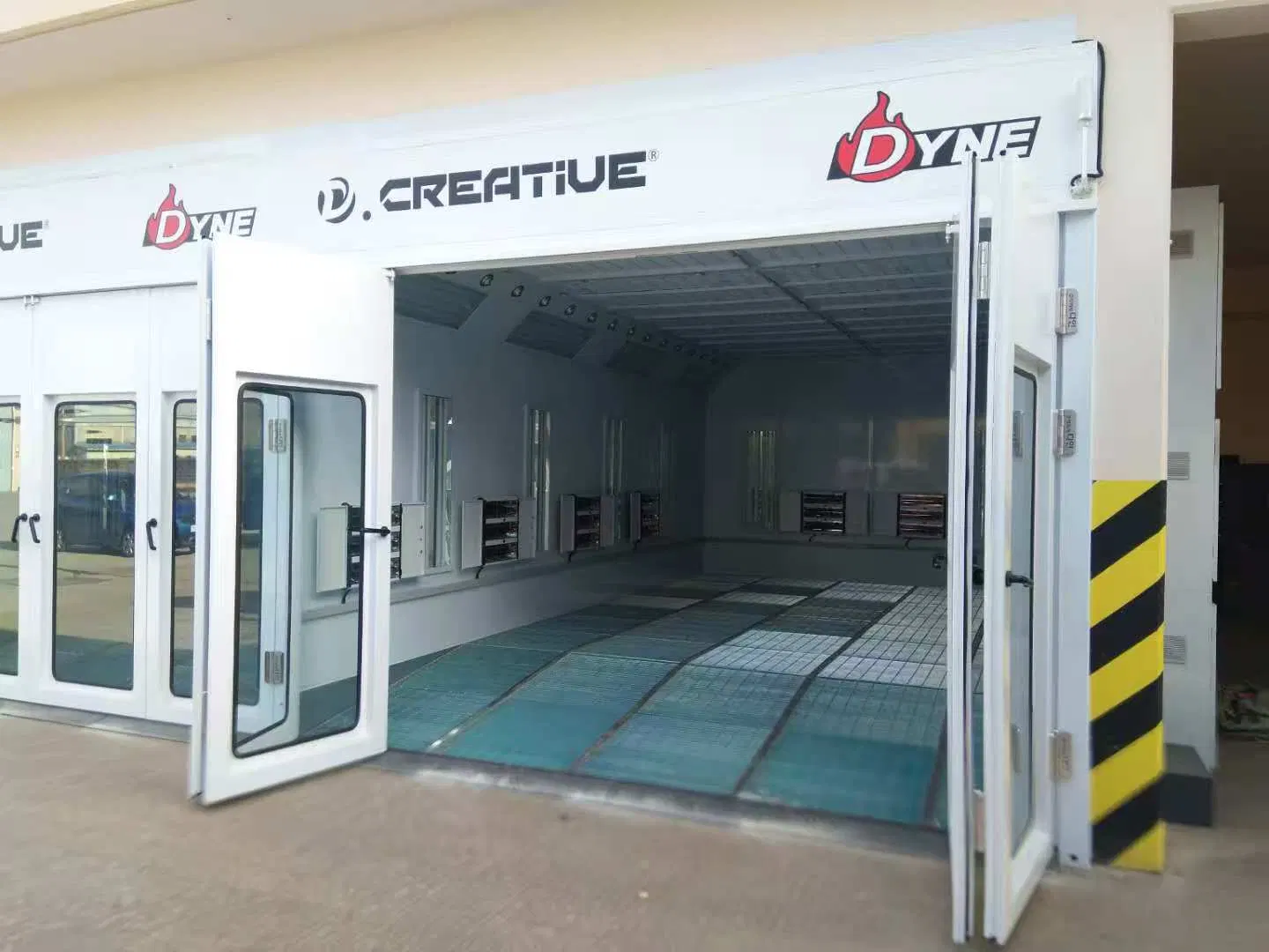 Industrial Spray Booths equipment detail 4